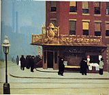 Edward Hopper Canvas Paintings - New York Corne